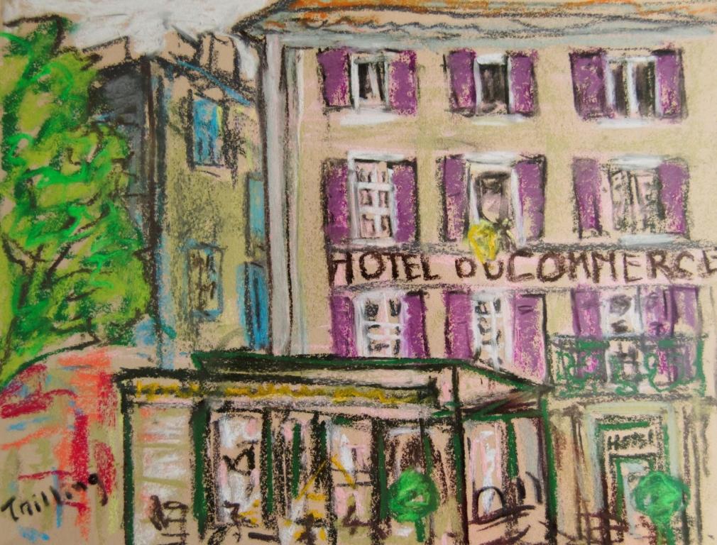 Hotel Du Commerce Pont-Saint-Esprit Exterior photo